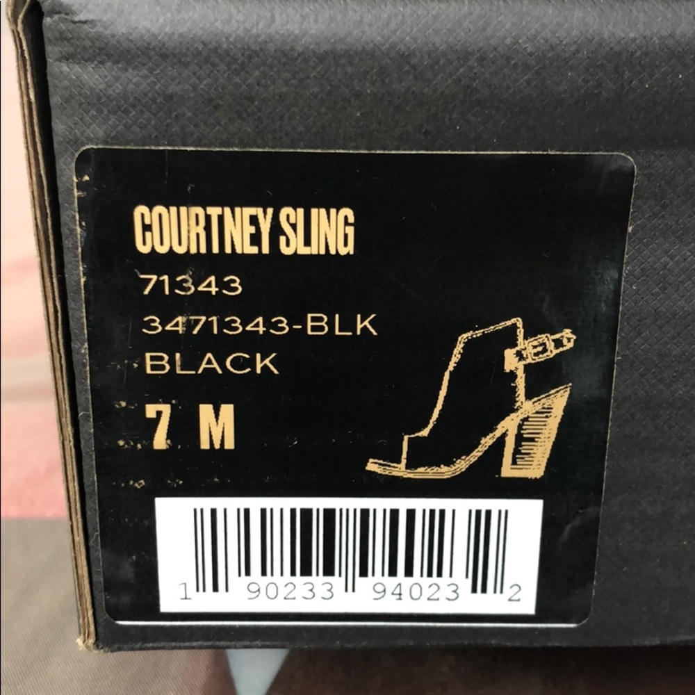 NEW • Frye • Courtney Sling Back Block Heel Sandal - Picture 6 of 6
